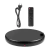 PULUZ roterende presentatiestandaard met stopcontact 45 cm (zwart)