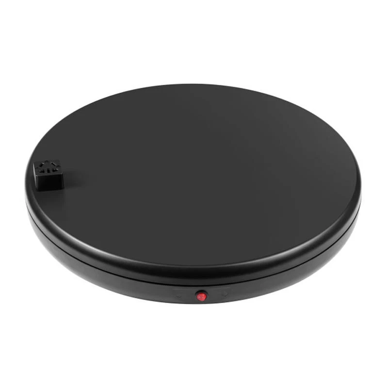 PULUZ roterende presentatiestandaard met stopcontact 45 cm (zwart)