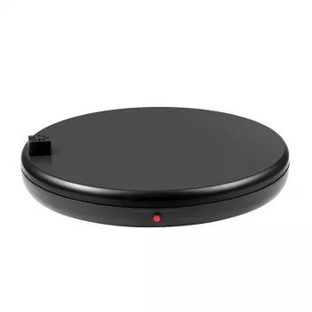 PULUZ roterende presentatiestandaard met stopcontact 45 cm (zwart)