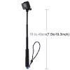 PULUZ selfiestick voor actiecamera's (DJI, GoPro, Insta360) - zwart