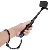 PULUZ selfiestick voor actiecamera's (DJI, GoPro, Insta360) - zwart
