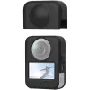 PULUZ PU783B siliconen lensdop voor DJI Osmo 360, zwart
