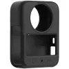 PULUZ PU783B siliconen lensdop voor DJI Osmo 360, zwart