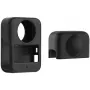 PULUZ PU783B siliconen lensdop voor DJI Osmo 360, zwart
