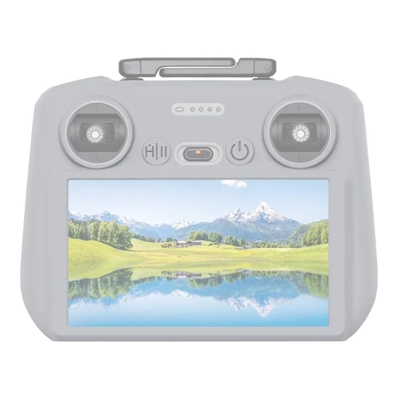 PULUZ siliconen beschermhoes voor DJI RC 2 (grijs)