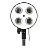 PULUZ studio set softbox 50x70cm, statief, LED-lamp 4 stuks PU5071EU