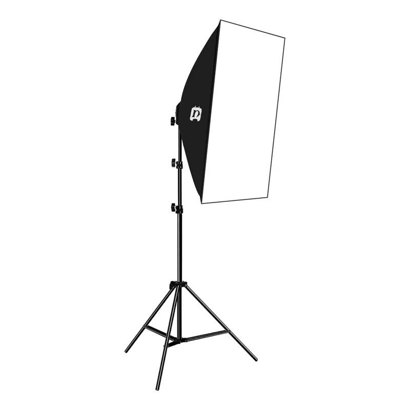 PULUZ studio set softbox 50x70cm, statief, LED-lamp 4 stuks PU5071EU