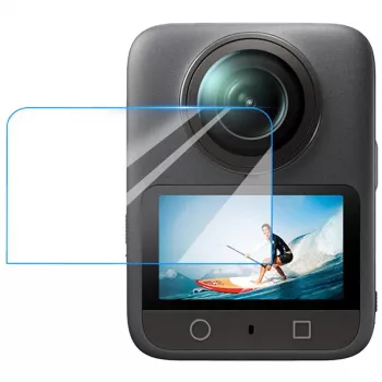 PULUZ displayschermfolie van gehard glas voor DJI Osmo 360 (transparant)