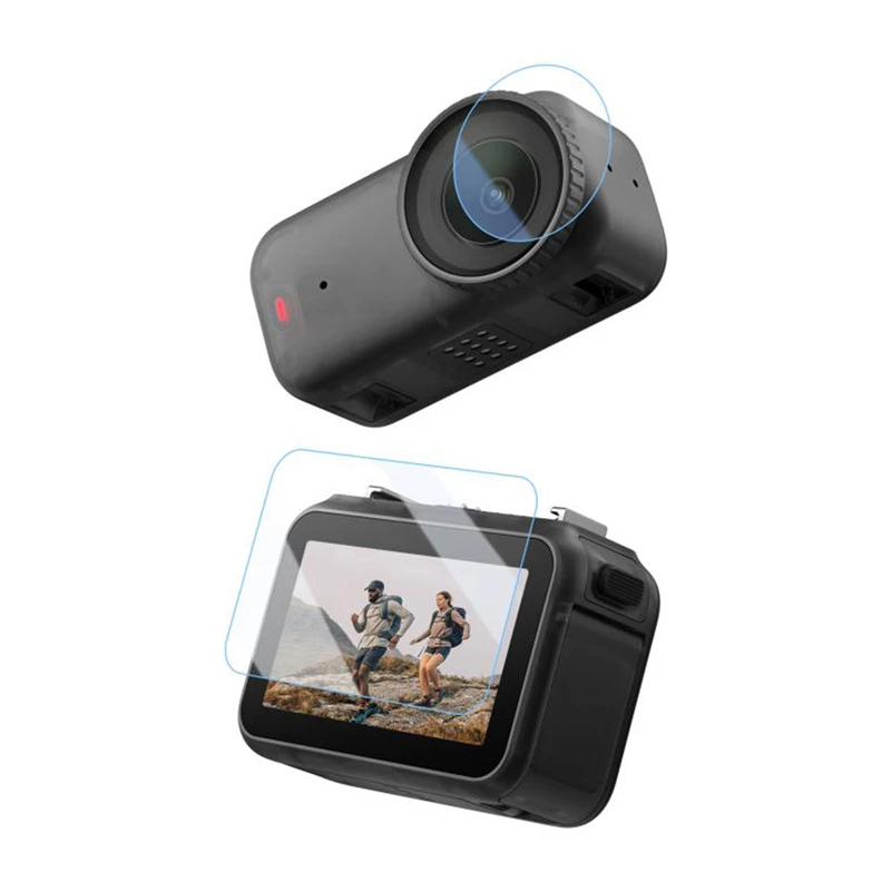 PULUZ gehard beschermglas en lensfolie voor DJI Osmo Nano