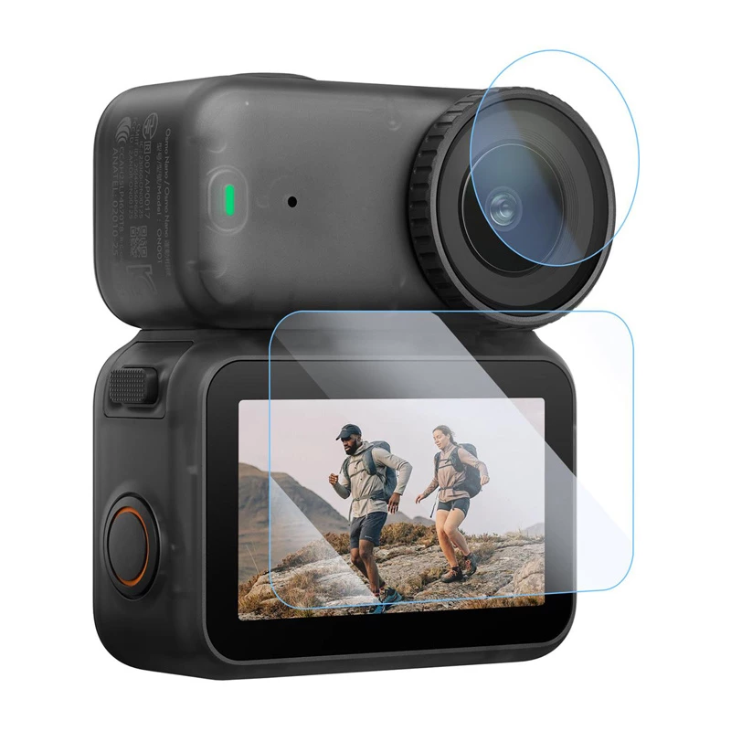 PULUZ gehard beschermglas en lensfolie voor DJI Osmo Nano