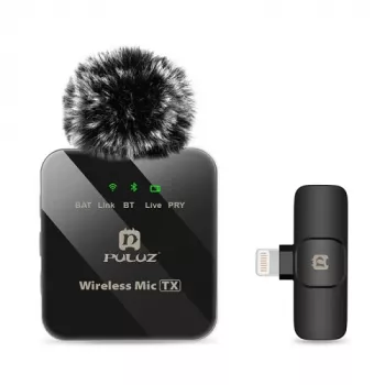 PULUZ draadloze digitale microfoon, clip-on, Lightning
