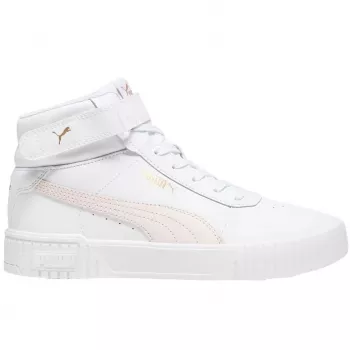 PUMA Carina 2.0 Mid dames-sneakers wit