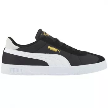 PUMA Club Nylon herensneakers zwart wit 384822 04