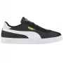 PUMA Club Nylon herensneakers zwart wit 384822 04
