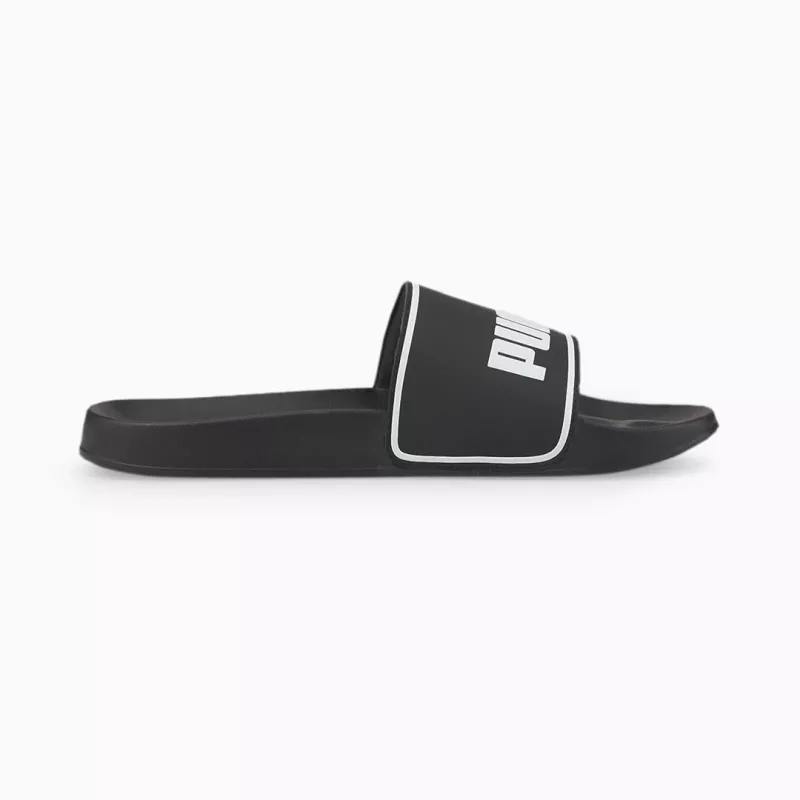 PUMA 384139 01 heren slippers, zwart/wit, maat 40,5