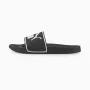 PUMA 384139 01 heren slippers, zwart/wit, maat 40,5