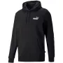 PUMA ESS+ Tape Hoodie FL heren fleece hoodie zwart