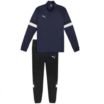 PUMA heren Team Rise trainingspak Navy Blue en zwart 658653 06 M