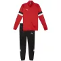 PUMA heren Team Rise trainingspak rood/zwart maat M