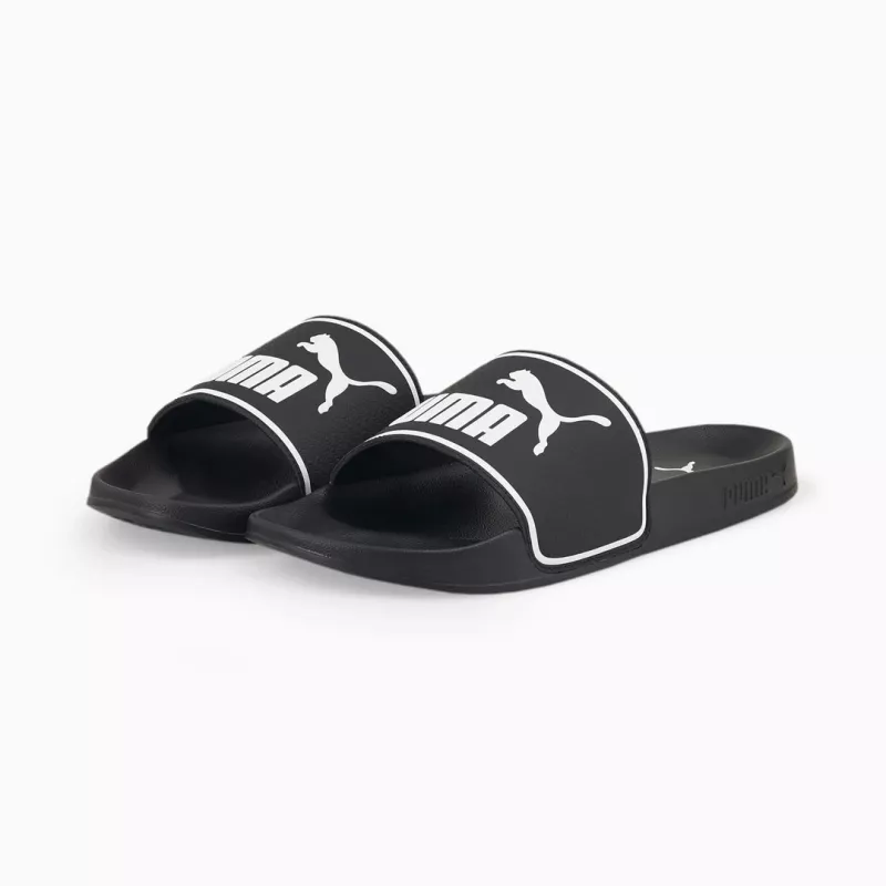 PUMA 384139 01 heren slippers, zwart/wit, maat 38