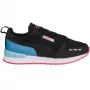 PUMA R78 Jr kinderen sneakers zwart wit maat 32
