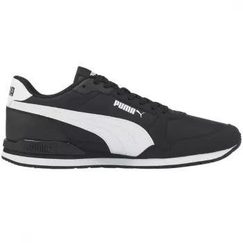 PUMA R78 Heren Lifestyle-Sneakers Zwart Wit