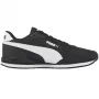 PUMA R78 Heren Lifestyle-Sneakers Zwart Wit
