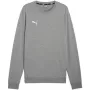 Puma Team Goal Casuals ronde hals sweatshirt grijs 658592 33 XL