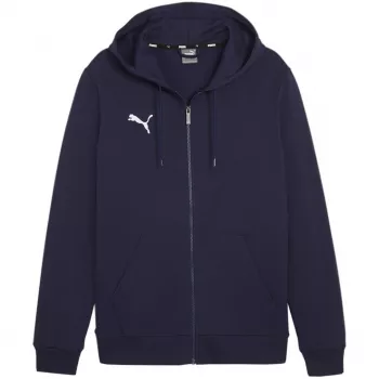 PUMA Team Goal Casuals Hooded Sweatshirt Heren Peacoat