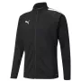 Puma teamLIGA trainingsshirt heren langarm 1/4 rits zwart maat L