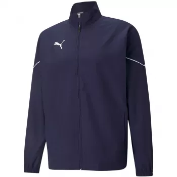 PUMA teamRISE Sideline heren full-zip jas Peacoat Navy Blue