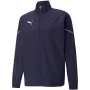 PUMA teamRISE Sideline heren full-zip jas Peacoat Navy Blue