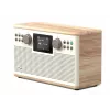 PURE ACOUSTICS Pure Classic H6 digitale radio, DAB+/FM/Internetradio, Bluetooth, Cotton White/eiken (EU/UK)