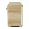 Pure Classic H4 DAB+/FM digitale radio, 2,4-inch kleurendisplay, wekker, slaaptimer en keukentimer, Cotton White/eiken