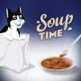 PURINA FELIX Soup ORIGINAL vis smaken 6x48g