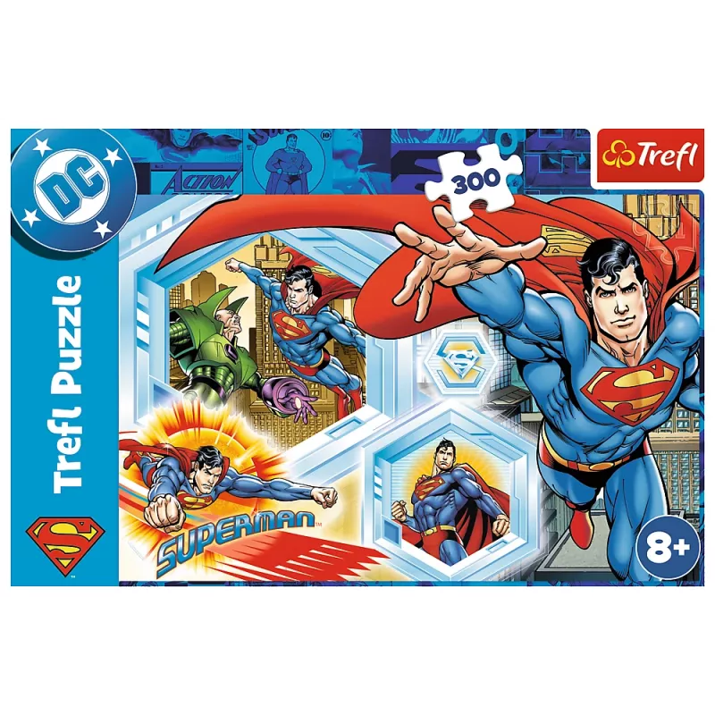 Puzzel 300 – Indestructible Superman – Warner Superman Trefl 23032