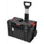 Qbrick System ONE gereedschapskoffer trolley - zwart/rood, 50L, IP65, 100 kg draagvermogen