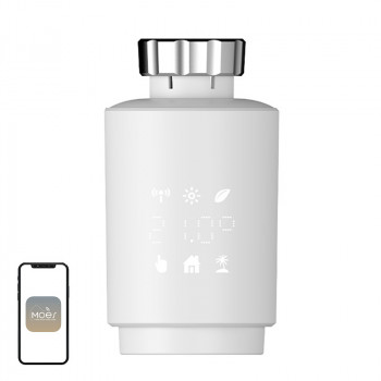 MOES TV02 ZigBee LCD thermostaatknop