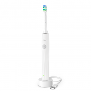 Philips Sonicare 2100 HX4021/01 sonische tandenborstel, wit, 2 intensiteiten