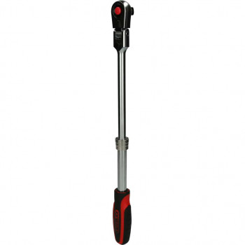 KS Tools SlimPOWER 914.1220 telescoop flexibele omschakelratel, 1/2 inch, 72 tanden, 294–432 mm