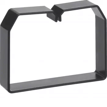 Hager LK751003 PVC-kabelklem voor LKG 75 × 100 mm, zwart