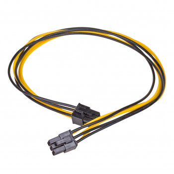 Akyga AK-CA-49 PCIe-6-pin stroomkabel bus–bus, 40 cm