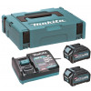 Makita 191J81-6 XGT 40 V max accu-set, 2 × BL4025 2,5 Ah, DC40RA, MAKPAC