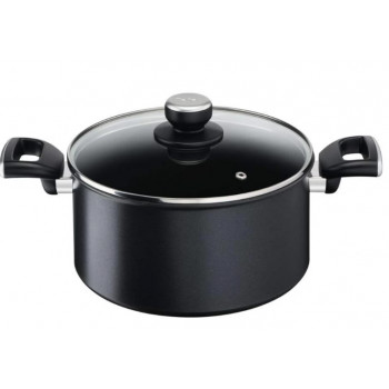 Tefal Unlimited G2554672 kookpan met glazen deksel, 24 cm