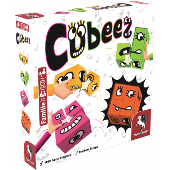 Pegasus Cubeez familiespel voor 2–4 personen vanaf 6 jaar, Duitse uitgave