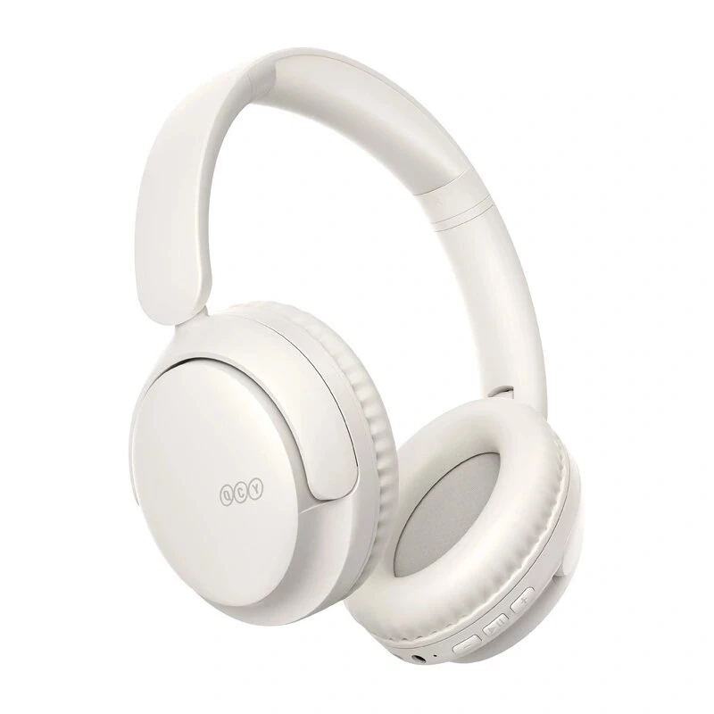 QCY H2S Lite wit on-ear Bluetooth-hoofdtelefoon