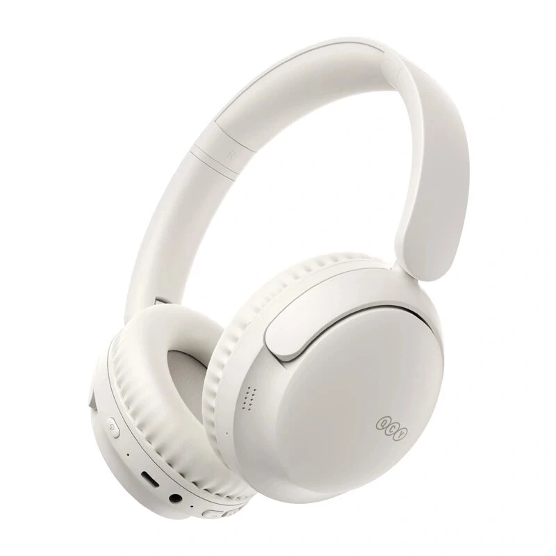 QCY H2S Lite wit on-ear Bluetooth-hoofdtelefoon