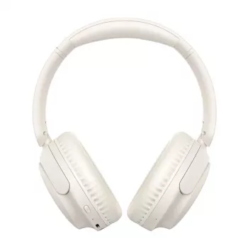 QCY H2S Lite wit on-ear Bluetooth-hoofdtelefoon
