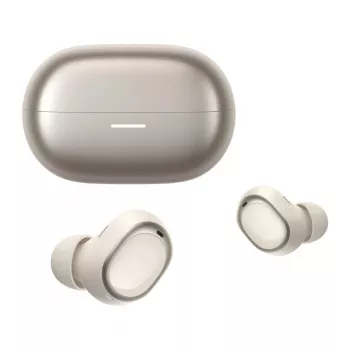 QCY Melobuds A30 draadloze oordopjes – Bluetooth 5.3, 13-mm-driver, 26 uur afspelen, ENC, IPX5 – goud