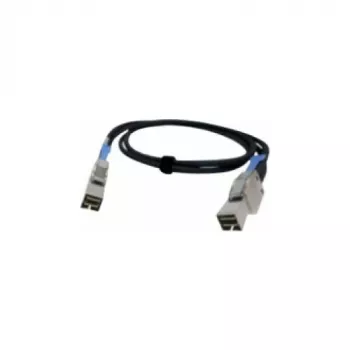 QNAP CAB-SAS05M-8644 externe Mini-SAS-HD-kabel, 0,5 m, zwart